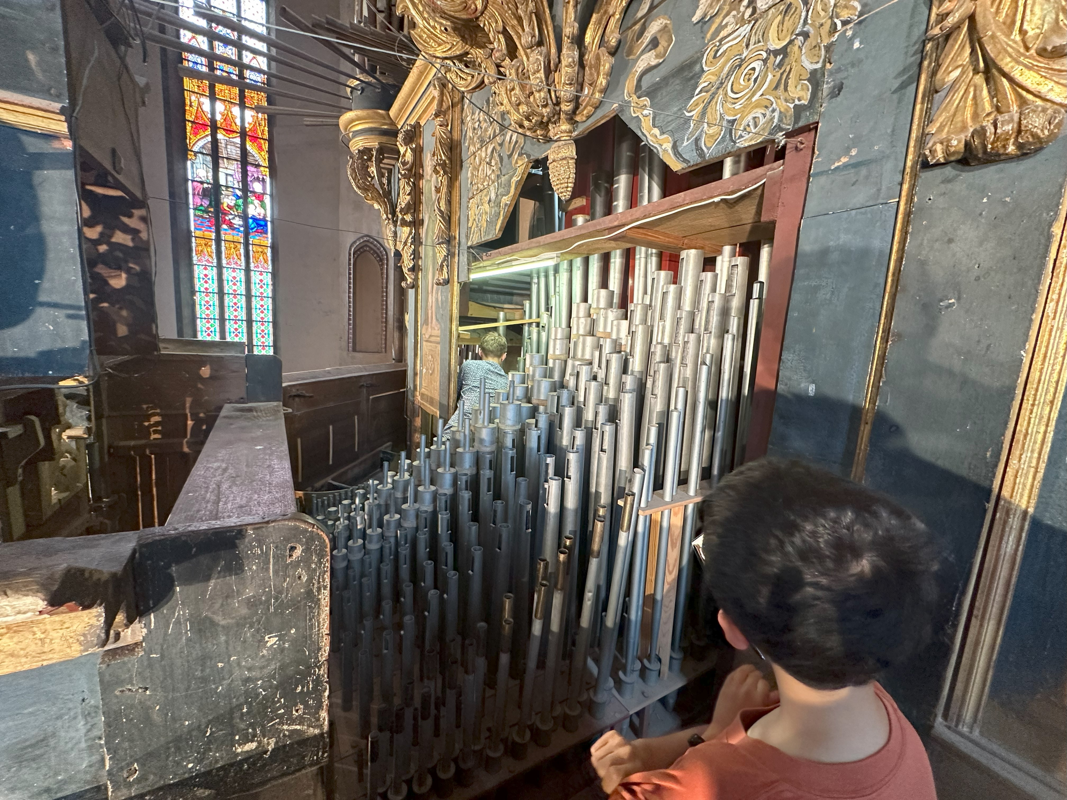 Historic pipe organ